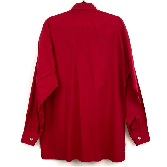 Vintage Versace Men's Size L Button Front Shirt - Picture 3 of 10